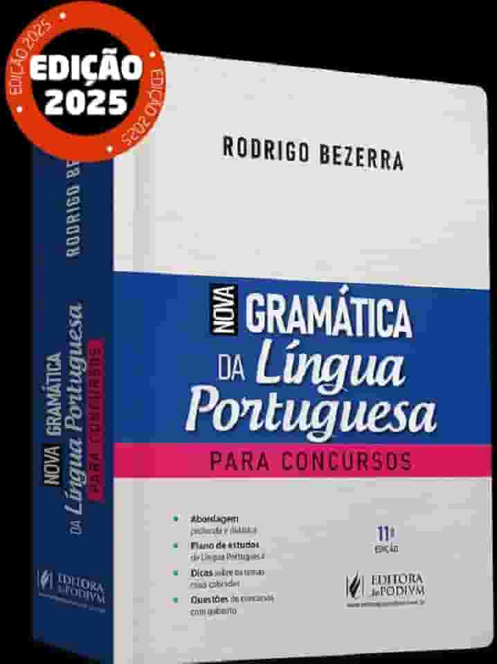 NOVA GRAMÁTICA DA LÍNGUA PORTUGUESA PARA CONCURSOS (2025)