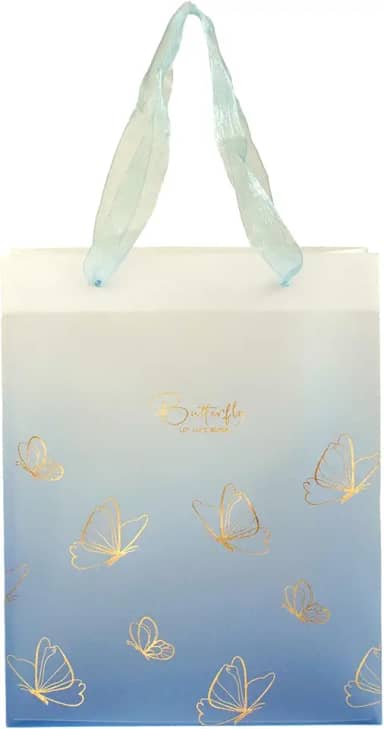 DAC - Sacola Média para Presente com Alça de Seda - Butterfly
