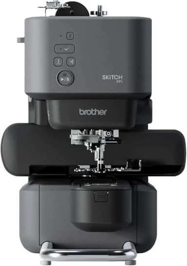 Brother Máquina de bordar de agulha única Skitch alimentada pelo aplicativo móvel Artspira necessário, área de bordado de 10 x 10 cm, conectada por Bluetooth