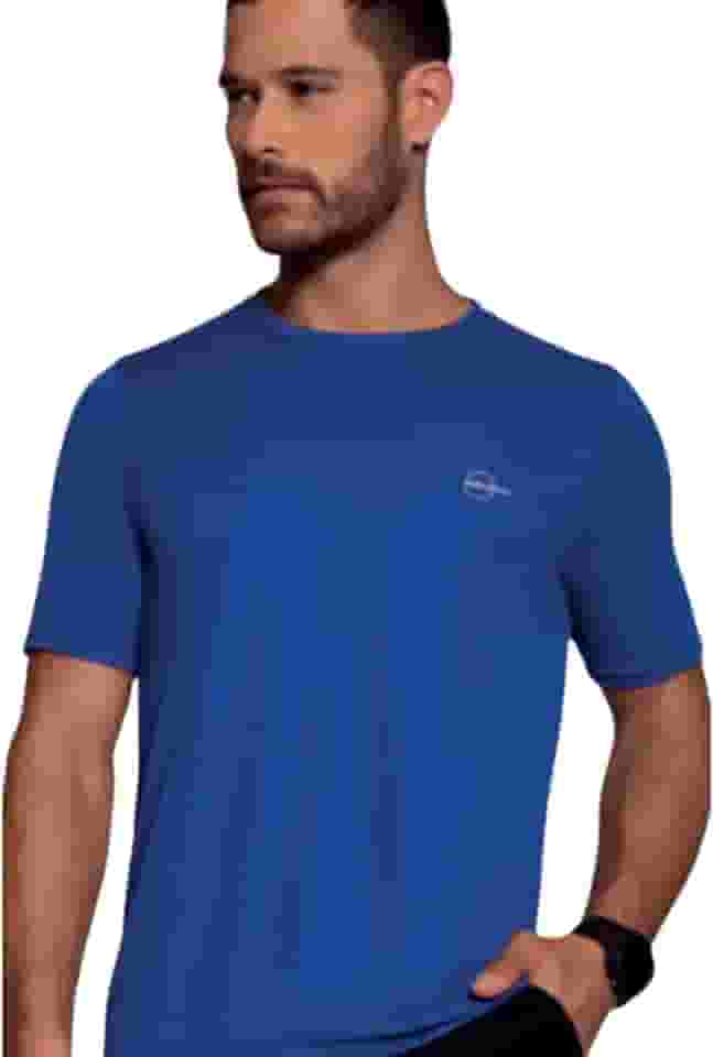 Camiseta Dry Fit Masculina Lisa Academia Esportiva Selene