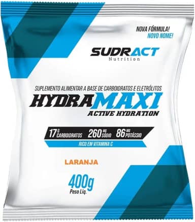 Sudract Hydramaxi Isotônico Em Pó - 400G Refil Laranja - Nutrition