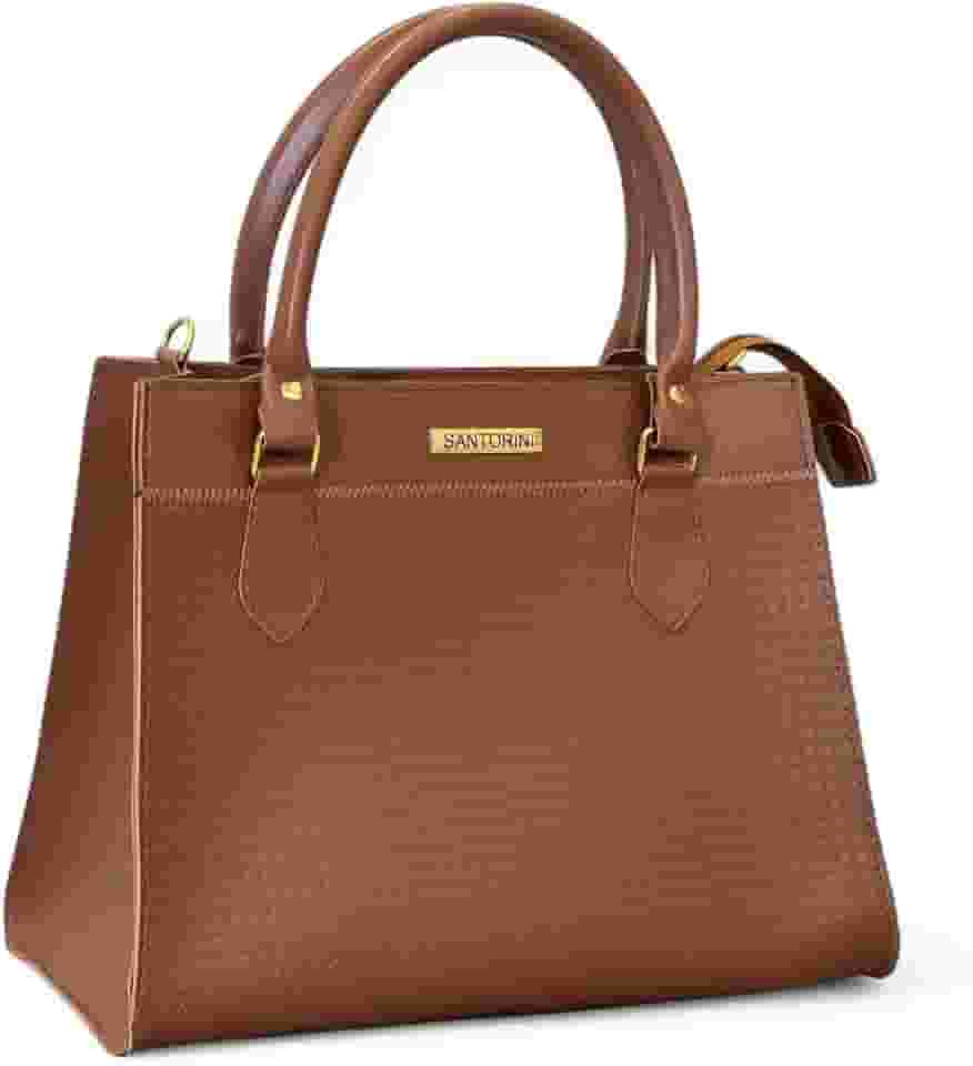 Bolsa Feminina Grande com alça transversal Santorini Handbag