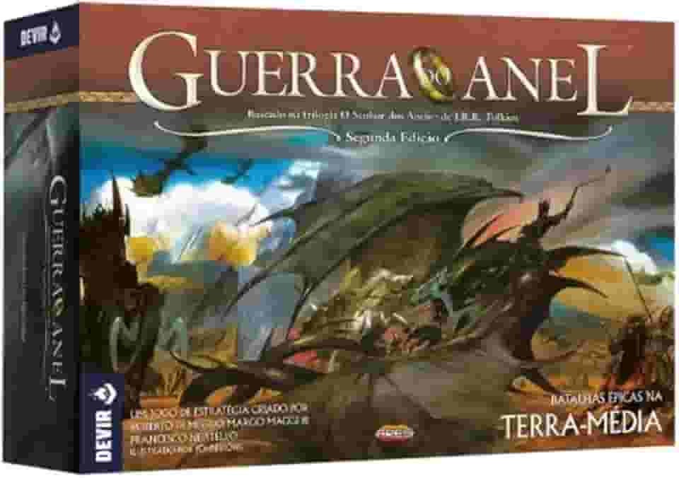 DEVIR - GUERRA DO ANEL SEGUNDA EDICAO - 2 A 4 JOGADORES
