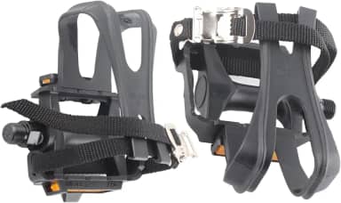 Generic Pedais de Mountain Bike, Tiras Duráveis com Clipes para Os Dedos, Fácil Instalação para Ciclismo de Estrada Fixie, Material de Nylon Resistente