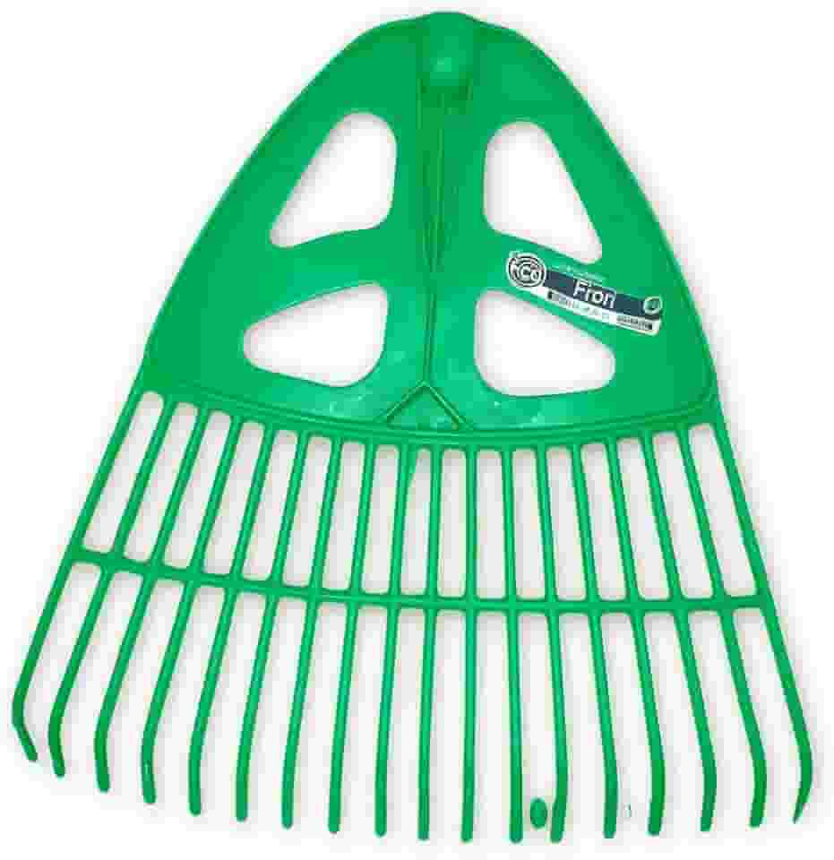 Vassoura Rastelo de Jardim – Leve, Resistente e Ideal para Juntar Folhas Secas - Plástico Resistente