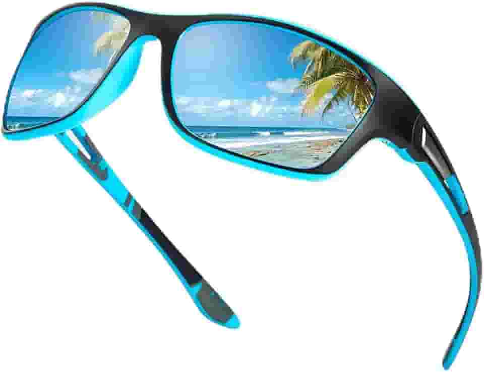 Óculos de sol esportivos masculinos polarizados, óculos de sol esportivos para homens, para corrida, ciclismo, atividades ao ar livre, S63