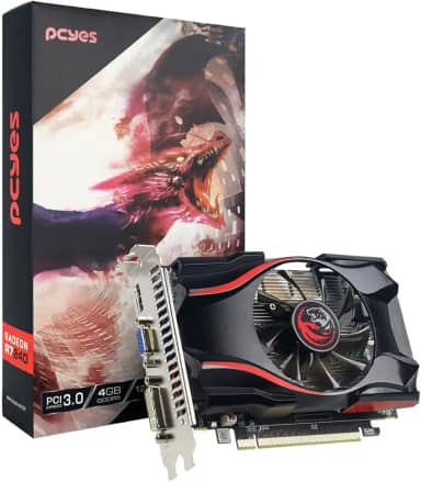 PLACA DE VIDEO AMD RADEON R7 240 4GB GDDR5 128 BITS SINGLE-FAN GAMING EDITION - PVR2404GBR5128 – PCYES