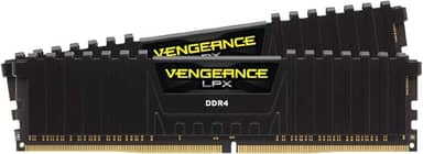CORSAIR VENGEANCE LPX DDR4 RAM 32GB (2x16GB) 3200MHz CL16-20-20-38 1,35V Intel AMD Desktop Computer Memory - Preto (CMK32GX4M2E3200C16)