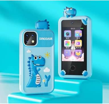 Celular Infantil Educativo Touch Aprendizado e Diversão Seu pequeno Merece Diversão Inteligente E Segura O Celular Infantil Educativo Touch Azul Transforma O aprendizado Em Momentos Mágicos(Cor Azul)