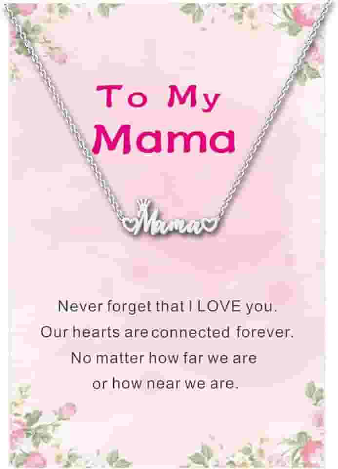 Colar de presente para mãe, mãe, avó, avó, presente de dia das mães, filha, irmã, sobrinha, presente de aniversário para mulheres