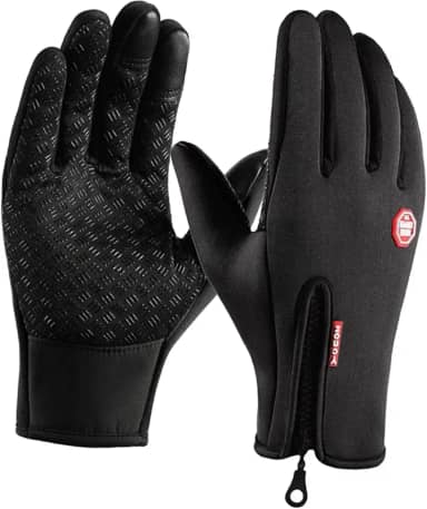Luva Moto Térmica Touch-screen Resistente à Chuva e Frio Unissex – Para Motoqueiro, Ciclista, Bike, Motocicleta – Inverno, Antiderrapante