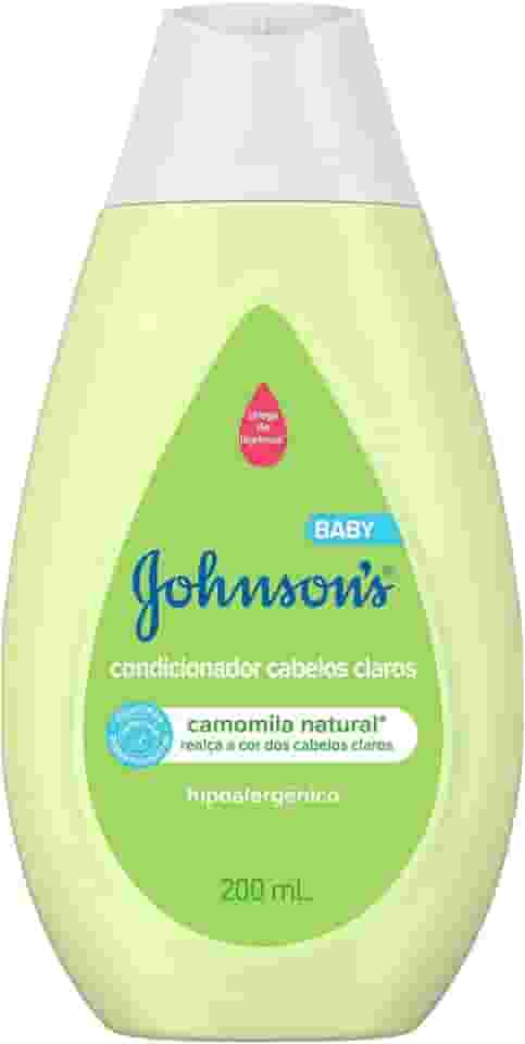 Condicionador Para Bebê Johnson's Baby Para Cabelos Claros, 200ml