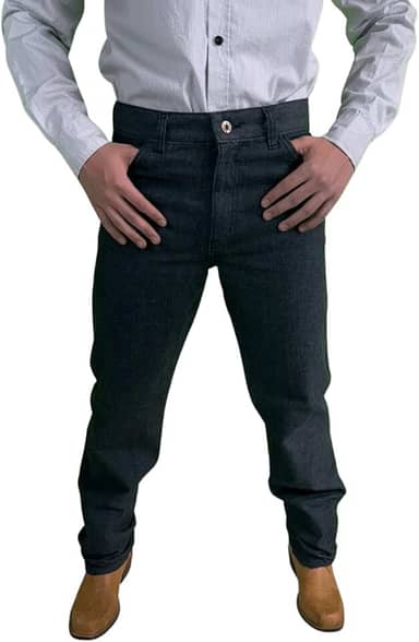 Calça Jeans Country Masculina Peão 100% Algodão Premium