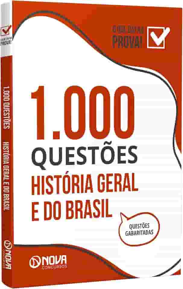 Livro 1.000 Questões Gabaritadas - História Geral e do Brasil