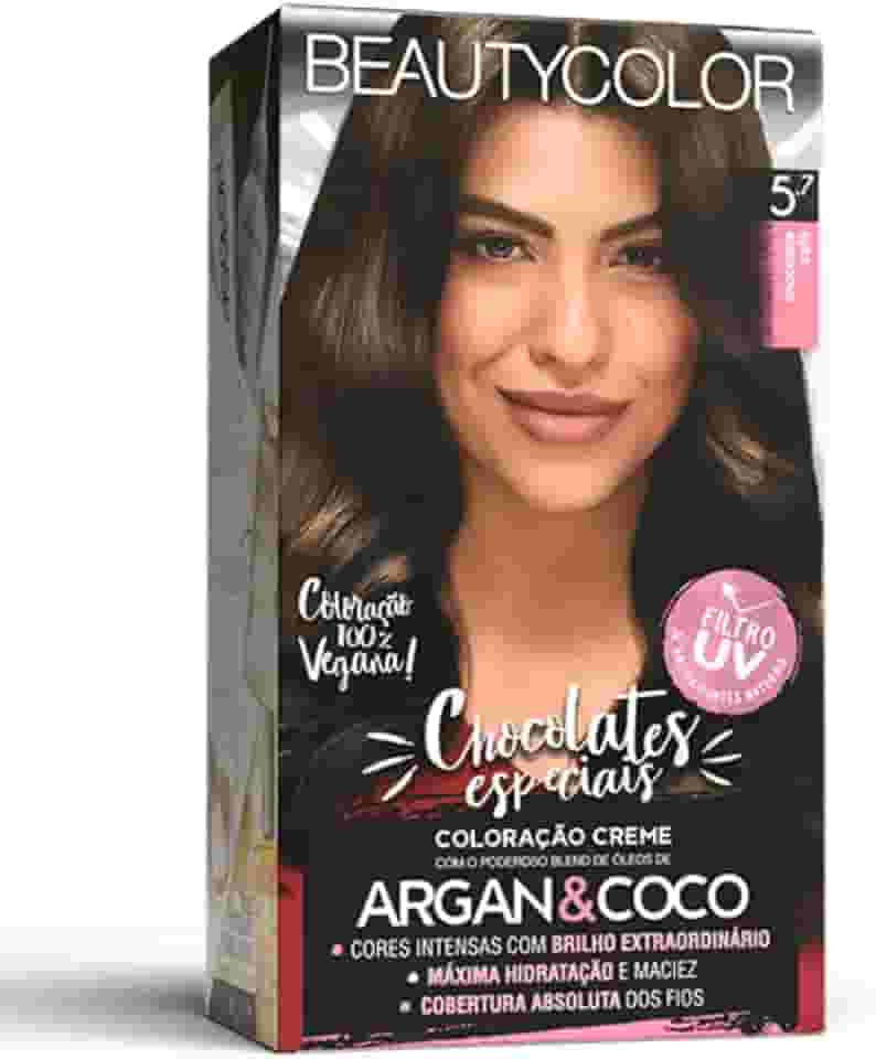Coloração Kit BEAUTYCOLOR - 5.7 Chocolate Café