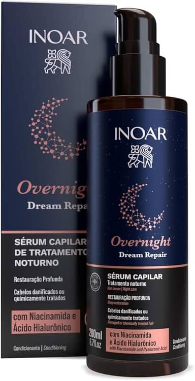Inoar, Overnight Sérum Noturno Restauração Profunda 200ml