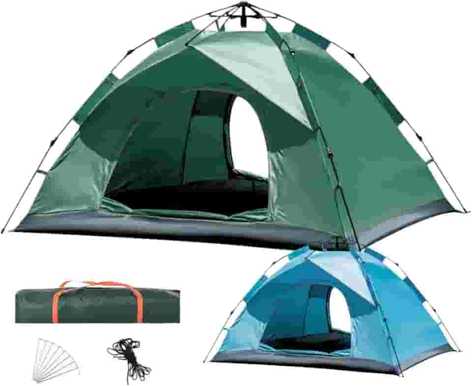 Barraca Camping 4 Pessoas Impermeável Monta Sozinha