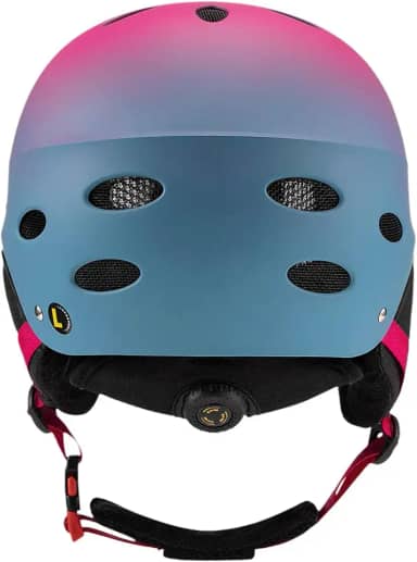 Dynwave Capacete de esqui na neve leve, resistente a impactos, portátil, confortável, esportivo, capacete para snowboard, ciclismo, montanha, estrada, Roxo