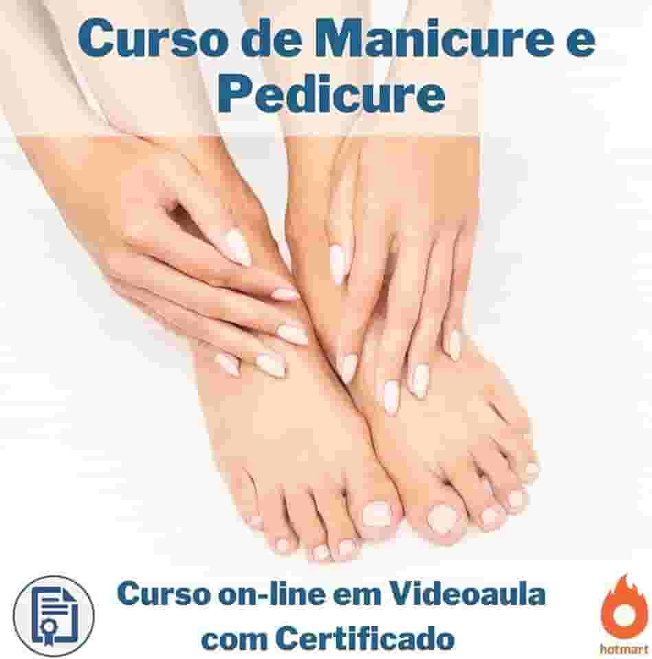 Curso on-line em videoaula de Manicure e Pedicure com Certificado