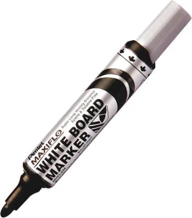 Pentel Marcador Para Quadro Branco MAXIFLO Ponta Média 6.0mm Preto MWL5M-A