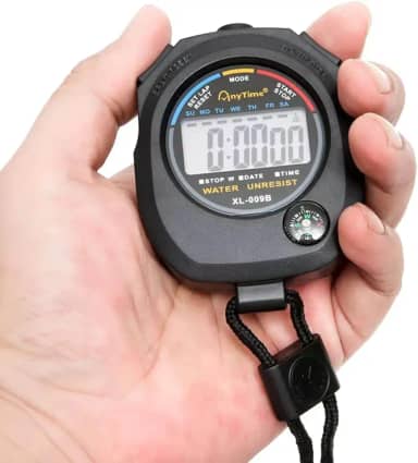 Cronômetro Digital Esportivo Treino Hora Data Alarme Para Indústria Escola Esporte Laboratórios À Prova D'Água