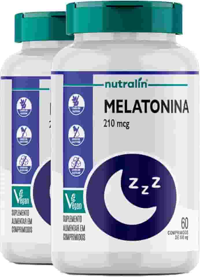 Melatonina Nutralín 210mcg, 60 Comprimidos, 2 Unidades