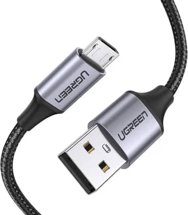 UGreen Cabo De Celular Carga Rápida Turbo Micro USB V8 2m