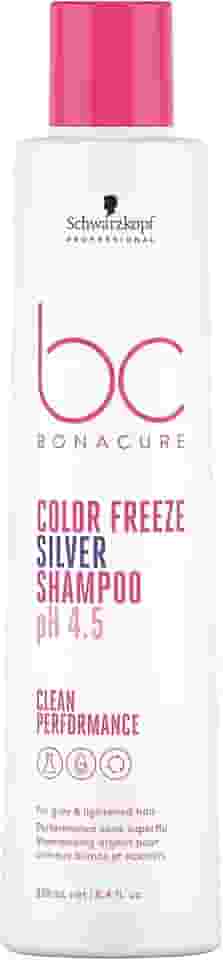 Schwarzkopf Professional Shampoo Matizador Schwarzkopf Bc Bonacure Clean Performance Color Freeze Silver 250Ml