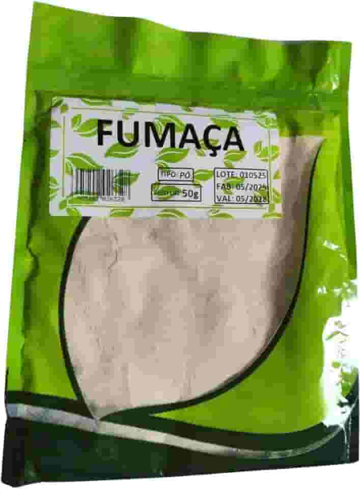 Fumaça em Pó Natural, 50g, Validade 05/2028, Tipo Pó, Tempero Culinário