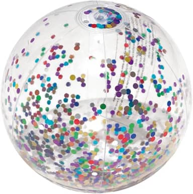 Mor - Bola Inflável com Glitter