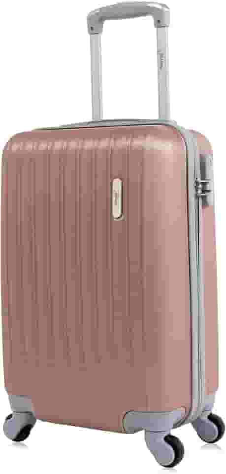 Mala de viagem bordo pequena 10kg Londres Swiss Move Rose