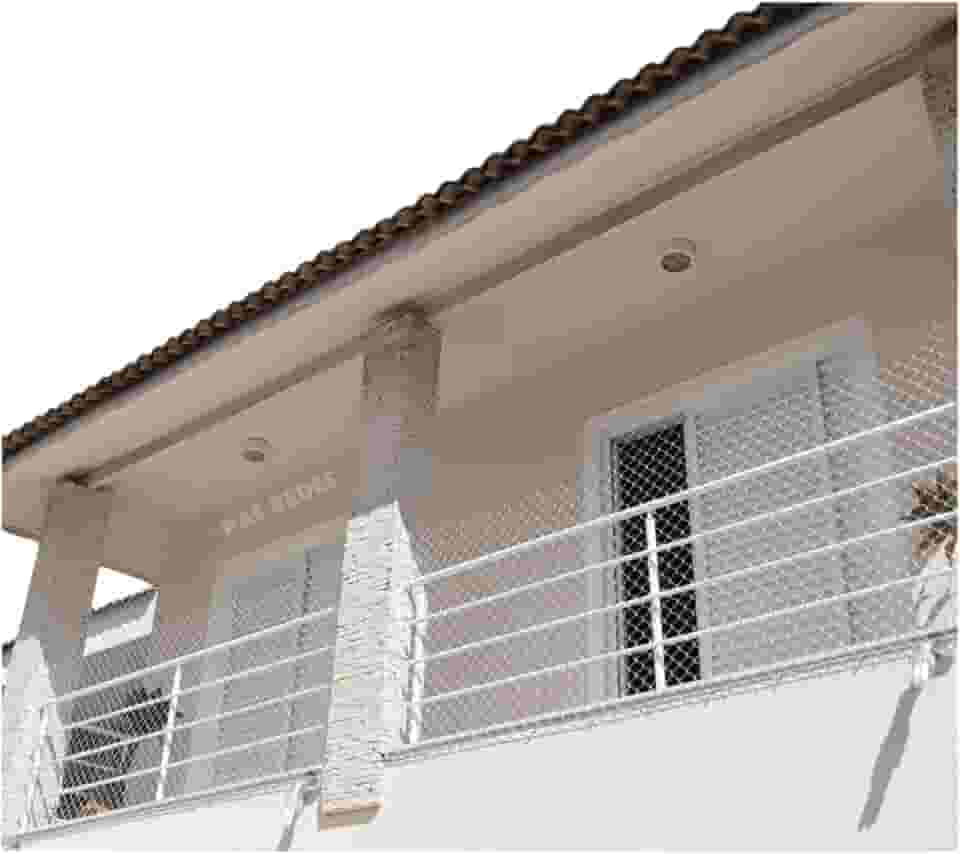 Kit Completo Tela De Proteção Para Janelas Gato Criança 1,20 X 1,60