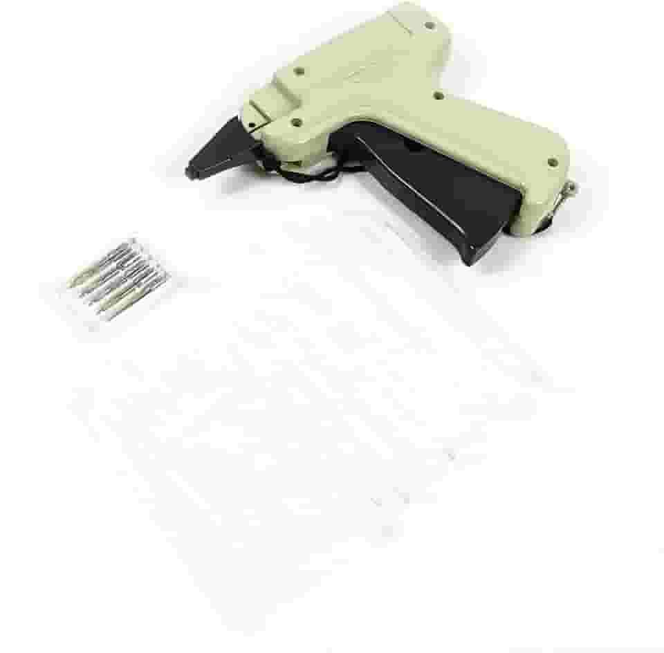 Arma de etiquetagem com 5 agulhas de aço 1000 etiquetas Kimble para vestuário, preço de roupas de vestuário/etiqueta de marca