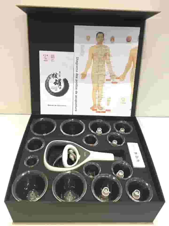 Kit Ventosa Com 14 Copos Completo Hwato