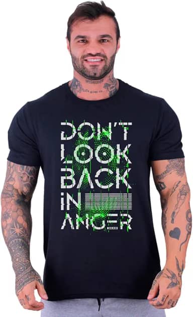 Camiseta Tradicional Masculina Básica MXD Conceito Good Vibes