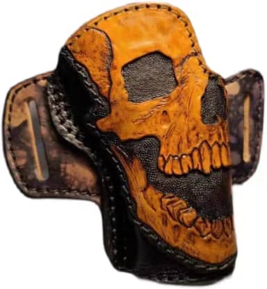 Coldre de pistola retrô medieval, couro artificial, cowboy ocidental, mini bolsa de pistola, suporte de arma, coldre de cintura de couro Steampunk, fantasia de Halloween, acessórios de cintu