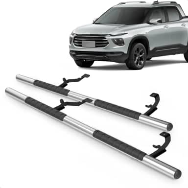 Par Estribo Lateral Tubular 2.1/2" Cromado Montana 2023 A 2025 Aço Carbono Kit Fixação Incluso