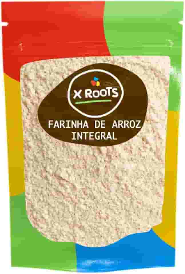 Farinha de Arroz Integral 100% Pura 1kg - X Roots