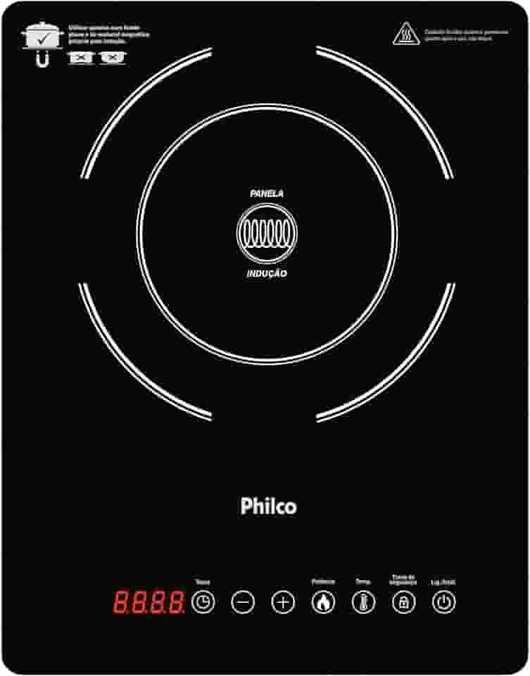 Cooktop de Indução Philco PCT12P 10 Níveis Bivolt