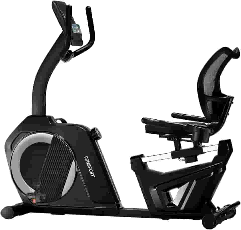 Bicicleta Horizontal Prime HP2000 Connect Bluetooth Magnética 8 Níveis Consport