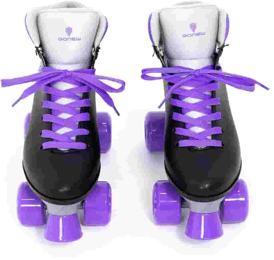 PATINS BEL QUAD - RETRO BASIC PRETO / ROXO TAM 36