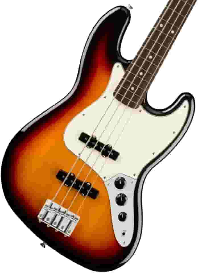 Fender Player II Jazz Bass - Sunburst de 3 cores com escala de jacarandá