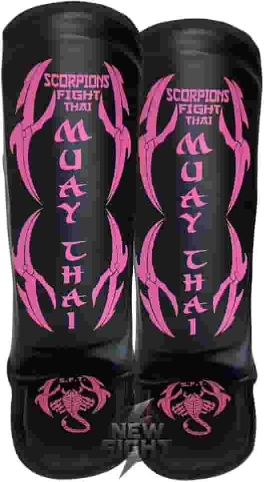 Caneleira Muay Thai Luta Kickboxing boxe Protetor De Canela Sparring Treino Conforto Combate