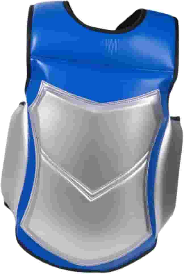 Dynwave Protetor de tórax karatato taekwondo protetor colete para iniciantes brigando o design ergonômico resistente a choques para adultos blindagem, M