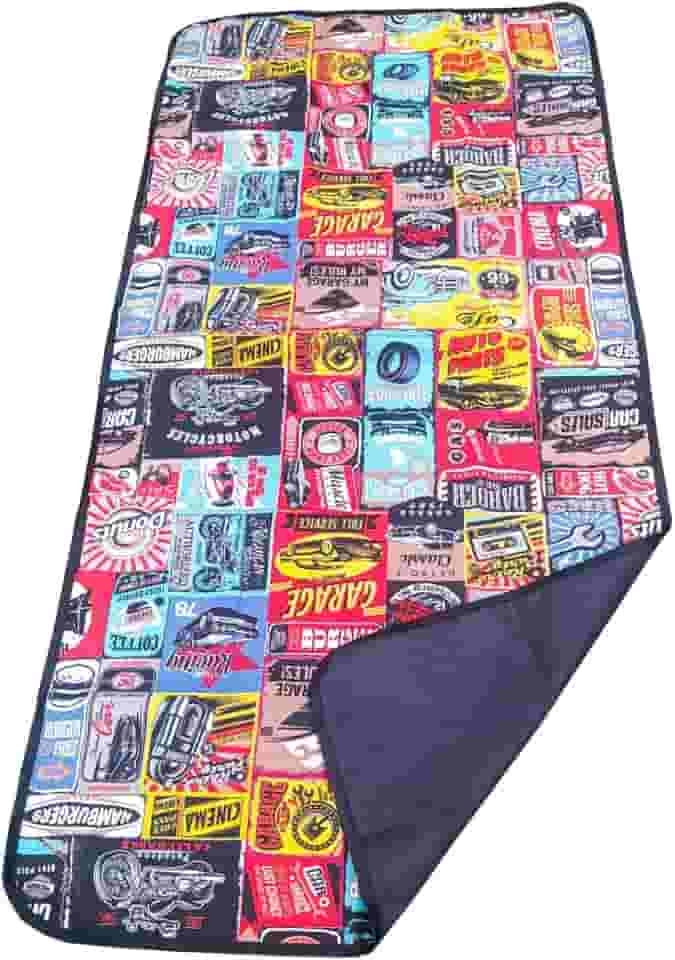 Esteira Tapete Para Praia Impermeável e Jacquard - Tam 150x70cm Estampa Diversas