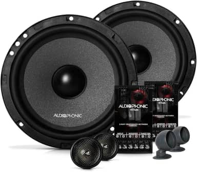 Alto Falante 6 Polegadas Kit 2 Vias Audiophonic Club Kc 6.3 - 160W Rms