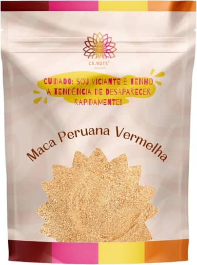 Maca Peruana Vermelha em Pó Ca.Nuts Importada Pure (1 Kg)
