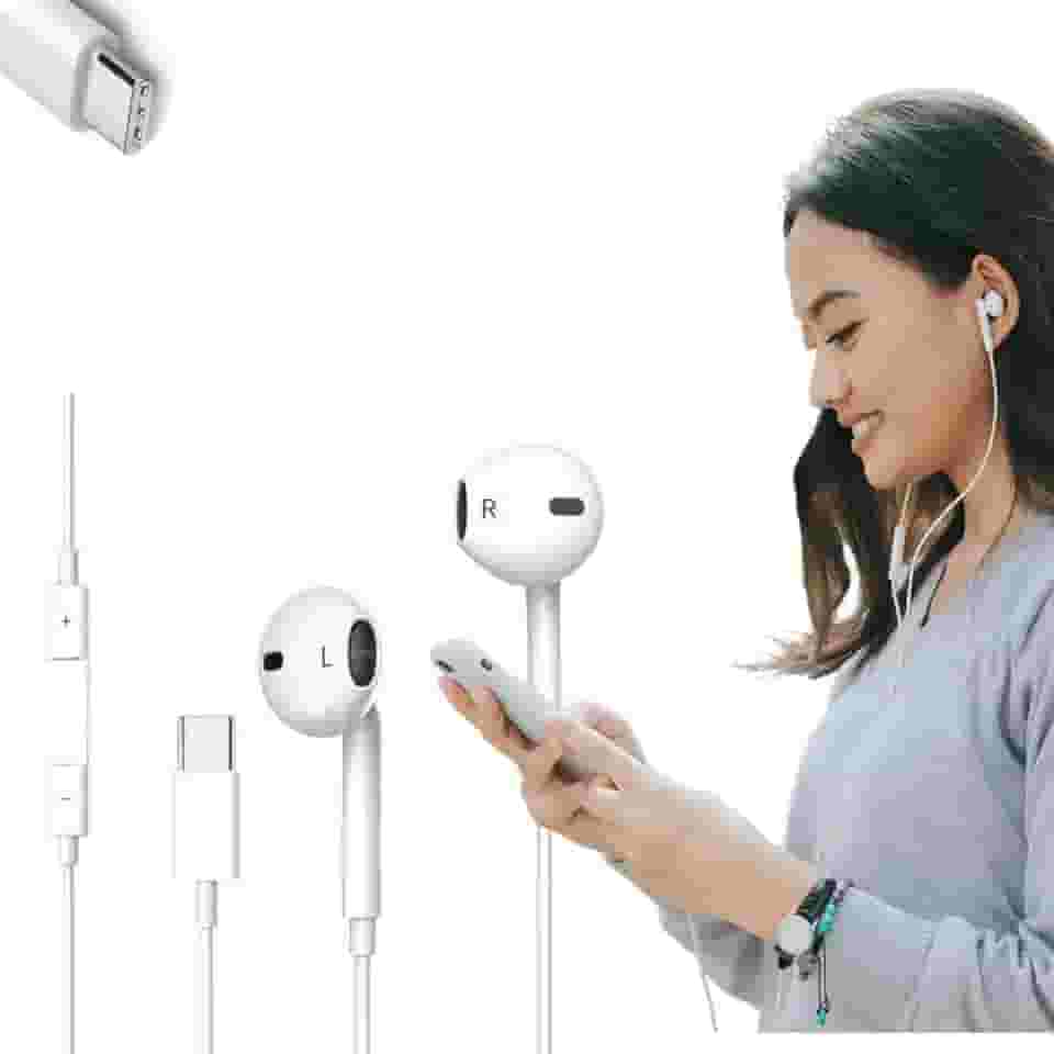 Fone De Ouvido Saída Tipo C Para Samsung Galaxy S24 S24 PLUS S24 ULTRA LINHA COMPLETA