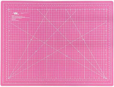 Base Para Corte De Mesa A2 Dupla Face Patchwork Artesanato (Rosa)