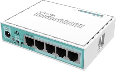 Roteador Mikrotik hEX Gigabit 5P RB750Gr3